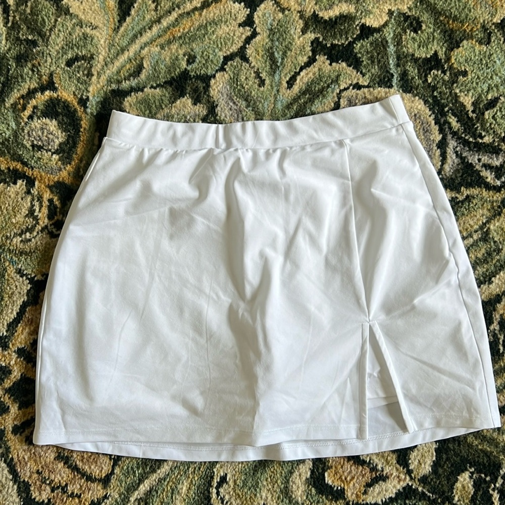 Abercrombie and Fitch White Traveler Skirt